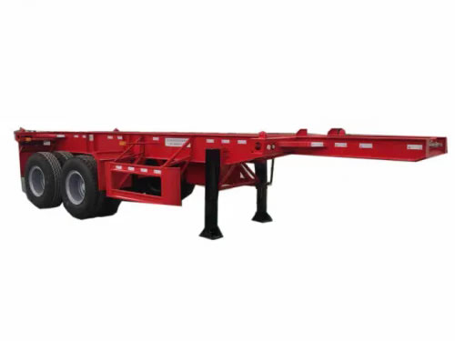 Flatbed Truck Semi Trailer