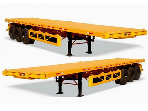 Flatbed semi-trailer